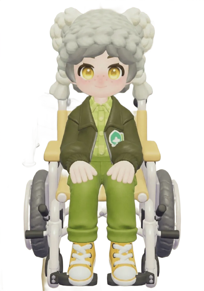 Bailey J character in Heartopia