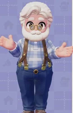 Bob character in Heartopia