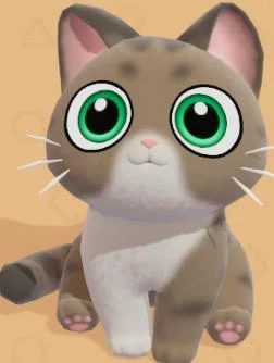 Brown Tabby pet in Heartopia