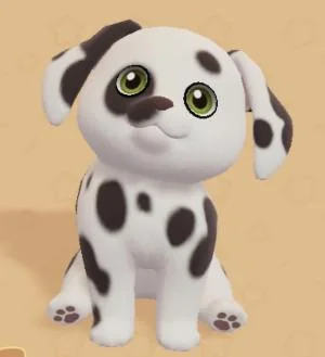 Dalmatian pet in Heartopia