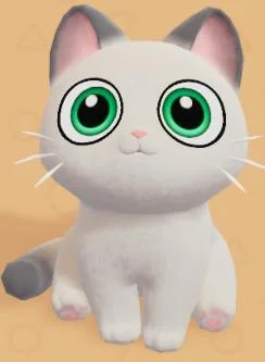 Blue Cat pet in Heartopia