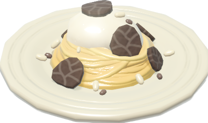 Black Truffle Cream Pasta recipe in Heartopia