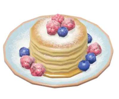 Original Frosted Pancake recipe in Heartopia