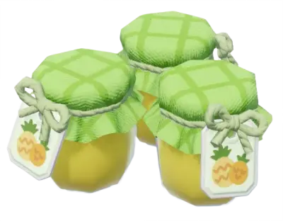 Pineapple Jam recipe in Heartopia