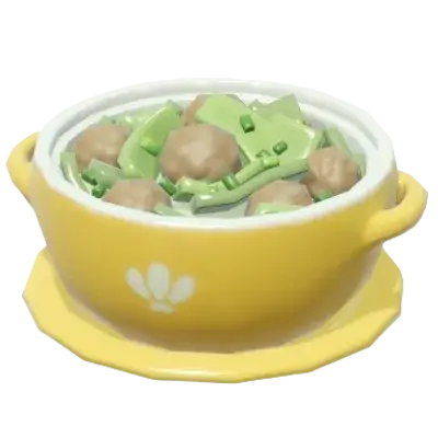 Wakame Meatball Soup recipe in Heartopia