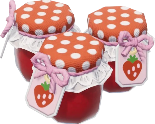 Strawberry Jam recipe in Heartopia