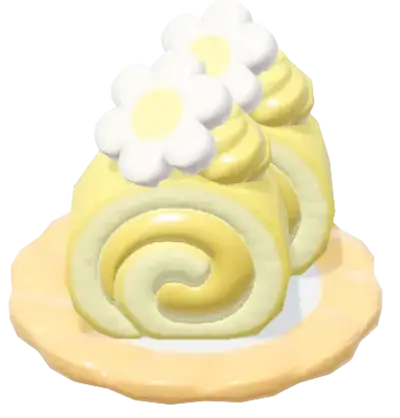 Yellow Roll Cake recipe in Heartopia