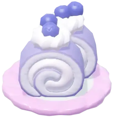Violet Roll Cake recipe in Heartopia